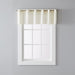 Saturday Knight Ltd Trio 3D Woven Triangle Window Valance - 57x13", Ivory - Ivory