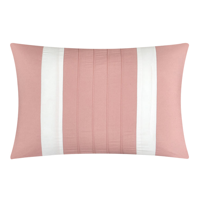 Chic Home Hortense Comforter And Quilt Set Hotel Collection Design Fish Scale Pattern Bedding Rose, Twin - Twin