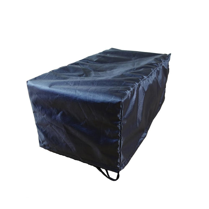 Summerset Shield Gold 2-Layer Polyester Fabric Outdoor Coffee Table Cover - Charcoal Grey