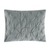 Chic Home Bradley Comforter Set Diamond Pinch Pleat Pattern Design Bedding - Decorative Pillow Shams Included - 4 Piece - King 104x92", Grey - King