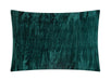 Chic Home Westmont 4 Piece Comforter Set Crinkle Crushed Velvet Bedding - Decorative Pillow Shams Included Queen Green - Queen