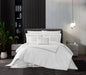 Chic Home Crete Cotton Comforter Set Dual Stripe Embroidered Border Zig-Zag Details Hotel Collection Bed In A Bag Bedding - Includes Sheets Pillowcases Decorative Pillow Shams - 8 Piece - King 106x96, Beige - King
