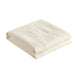 NY&C Home Austin 3 Piece Cotton Blend Quilt Set Stone Washed Textured Floral Pattern Bedding - Pillow Shams Included, King, Beige - King