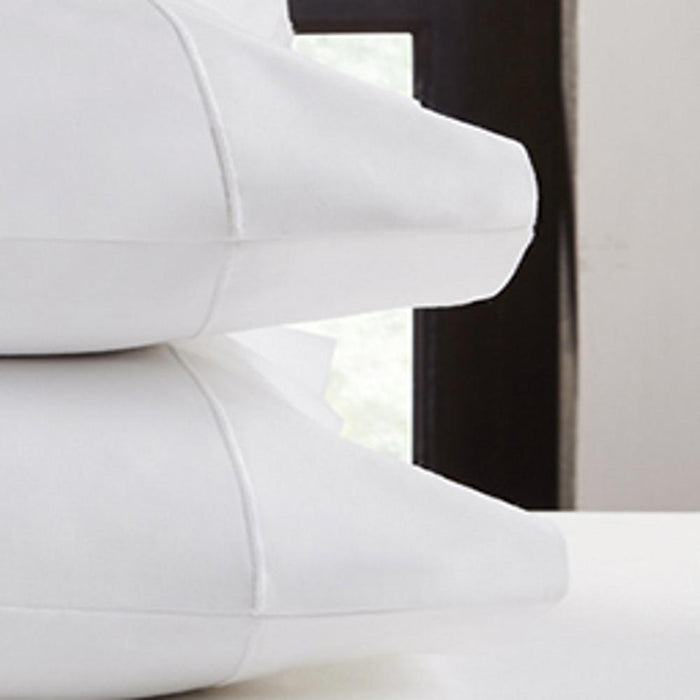 Perthshire Platinum Concepts 1000 Thread Count Solid Sateen Sheet - 4 Piece Set - Queen, White - Queen
