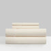 Chic Home Harley Sheet Set Solid Color With Pleated Details - Includes 1 Flat, 1 Fitted Sheet, and 2 Pillowcases - 4 Piece - Queen 90x102", Beige - Beige
