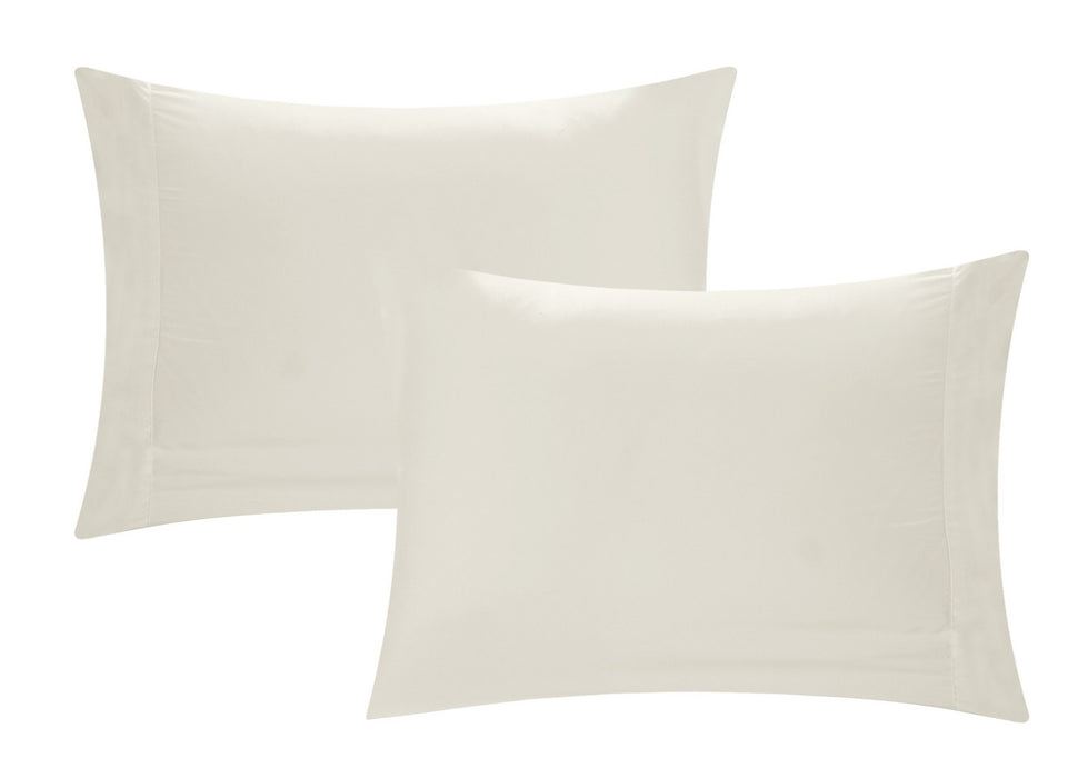 Chic Home Mycroft Pinch Pleated Ruffled Bed In A Bag Soft Microfiber Sheets 10 Pieces Comforter Decorative Pillows & Shams - King 104x90, Beige - King