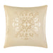 Chic Home Ahtisa Comforter Set Jacquard Floral Applique Design Bedding Sand, Queen - Queen