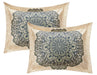Chic Home Mindy 4 Piece Reversible Duvet Cover Set Large Scale Boho Inspired Medallion Paisley Print Design Bedding King Beige - King