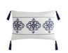 Chic Home Mayflower Comforter Set Embossed Medallion Scroll Pattern Design Bed In A Bag Navy, Queen - Queen