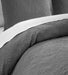 Chic Home Mayflower Comforter Set Embossed Medallion Scroll Pattern Design Bedding Grey, Queen - Queen