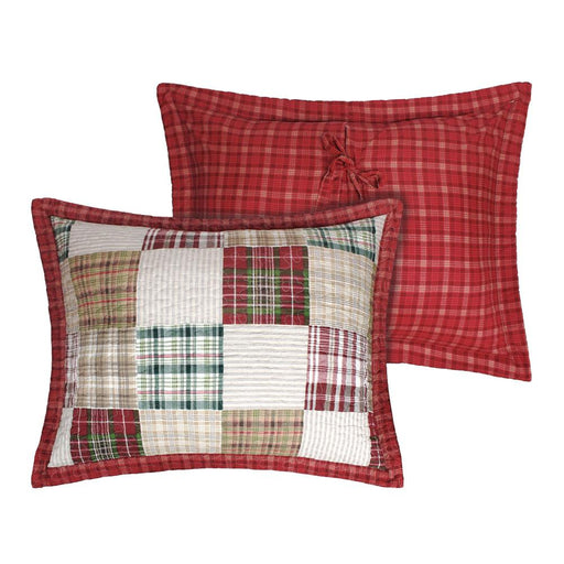 Greenland Home Fashion Oxford Ultra Comfortable Pillow Sham King Red - King