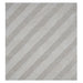 Unique Stripe Honeycomb Sculptured Bath Rug Is Made Soft Plush Cotton Is Super Soft The Touch 24" X 40" Ivory - 24" X 40"