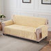 Greenland Home Somerset Quilted Reversible Furniture Cover, Sofa, 127 W x 77 L, Gold - Sofa - 127" x 77"