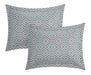 Chic Home Kavalier Color Block Geometric Pattern Design Hotel Collection Sheets 10 Pieces Comforter Decorative Pillows & Shams-King 104x90, Turquoise - King
