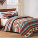 Greenland Home Red Rock Quilt and Pillow Sham Set, 3-Piece King/Cal King, Clay - King/Cal King