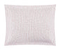 Chic Home Wesley Duvet Cover Set Contemporary Solid White With Dot Striped Pattern Print Design Bed In A Bag Bedding - Sheets Pillowcases Pillow Shams Included - 7 Piece - Queen 90x90", Wine Red - Queen