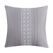 Chic Home Brice Comforter Set Pleated Embroidered Design Bed In A Bag - Sheet Set Decorative Pillows Shams Included - 9 Piece - King 104x92", Lilac - King