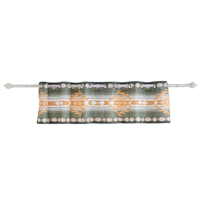 Greenland Home Fashions Zuma Window Valance - 84x16", Cactus