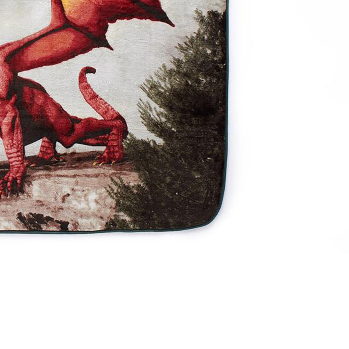 Shavel Hi Pile High Quality Luxurious And Incredibly Soft Warm Snuggly Throw Jumbo 60x80" - Dragon