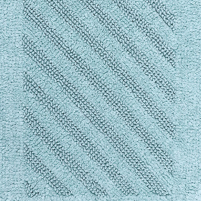 Shooting Star 220 GSF Reversible Bath Rug 17 x 24 - Light Blue
