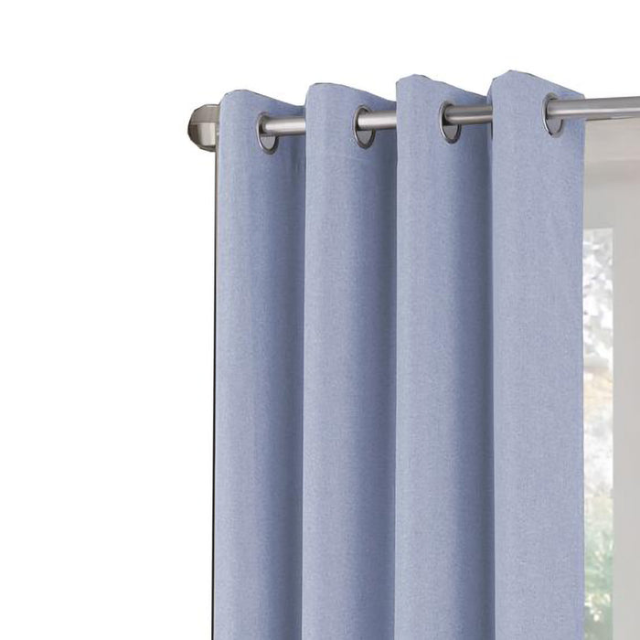 RT Designers Collection Boden 100% Blackout Grommet Curtain Panel 54" x 90" Denim