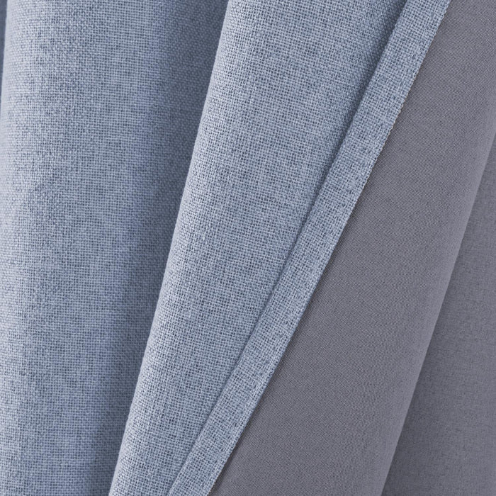 RT Designers Collection Boden 100% Blackout Grommet Curtain Panel 54" x 90" Sky Blue