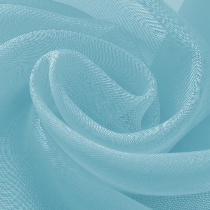RT Designers Collection Cara Grommet Curtain Panel for Windows 54" x 84" Aqua