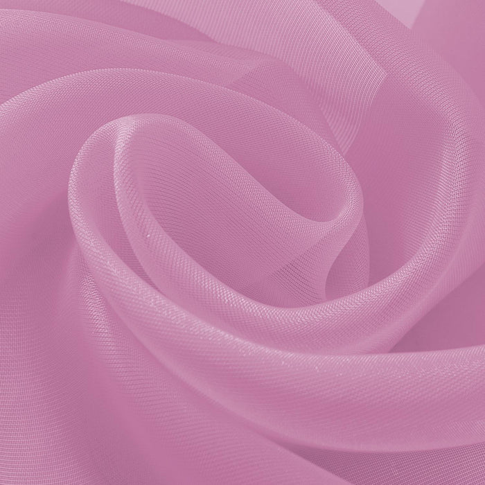 RT Designers Collection Cara Grommet Curtain Panel for Windows 54" x 84" Pink
