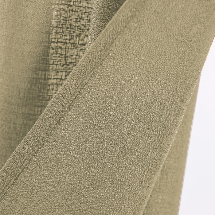 RT Designers Collection Cole Textured Grommet Room Darkening Curtain Panel Taupe