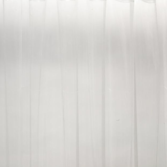 Carnation Home Fashions Hotel Collection, 8 Gauge Vinyl Shower Curtain Liner with Weighted Magnets and Metal Grommets - 72x72"