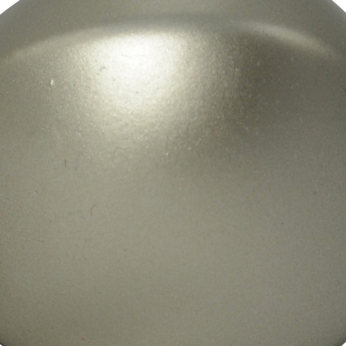 Versailles Vogue Steel Heavy Duty Curtain Rod Set for Windows with Ball Finial Pewter