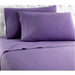 Shavel Micro Flannel Quality Sheet Set - Cal King Flat/Fitted Sheet 108x110/84x72x18" 2-Pillowcase 21x40" - Plum.